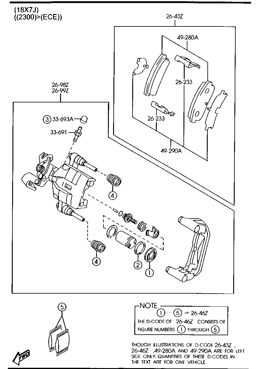 Rear Brake Mechanisms