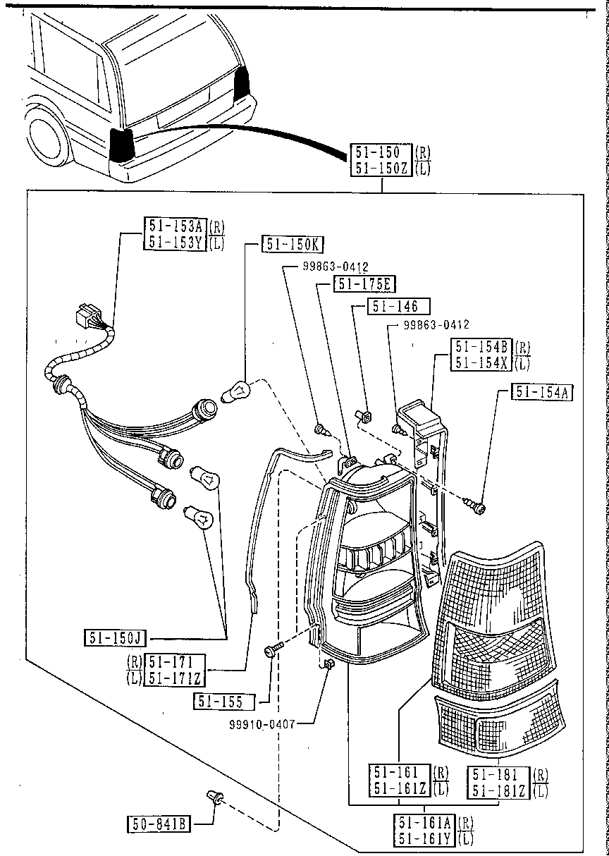 Rear Combination Lamps