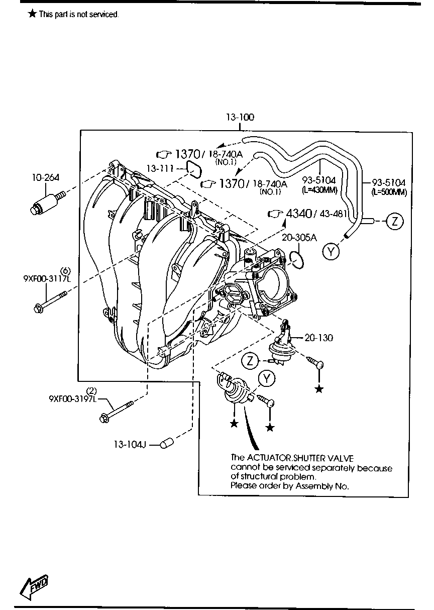 Inlet Manifold