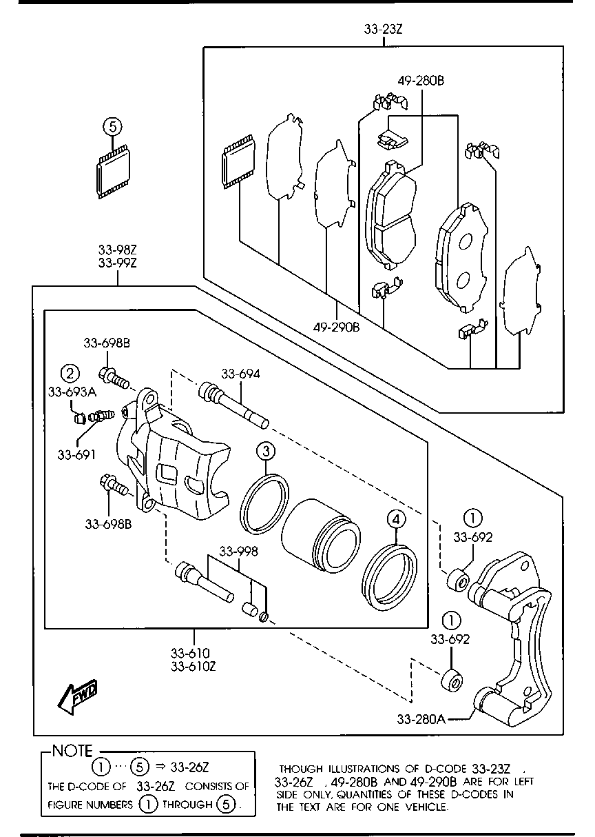 Front Brake Mechanisms