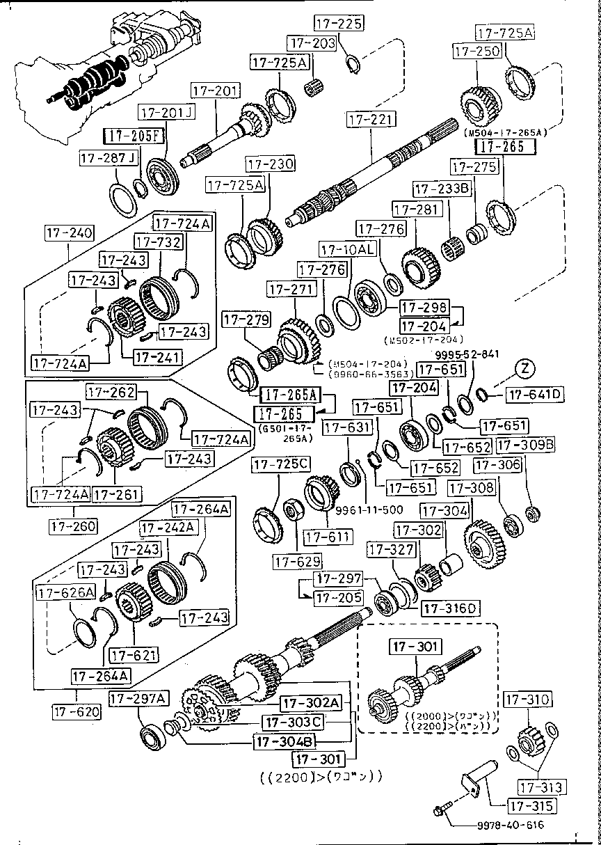 Transmission Gears