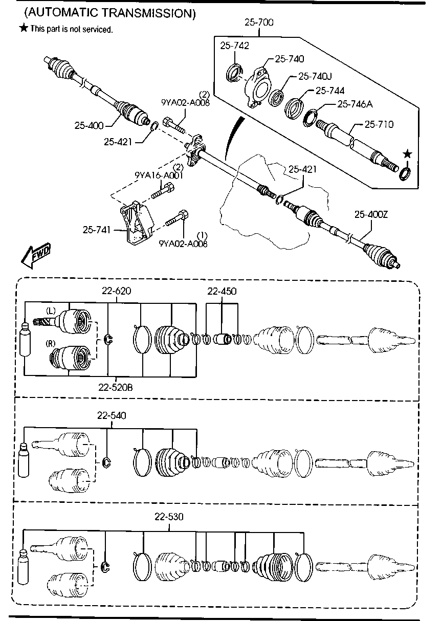 Front Drive Shafts