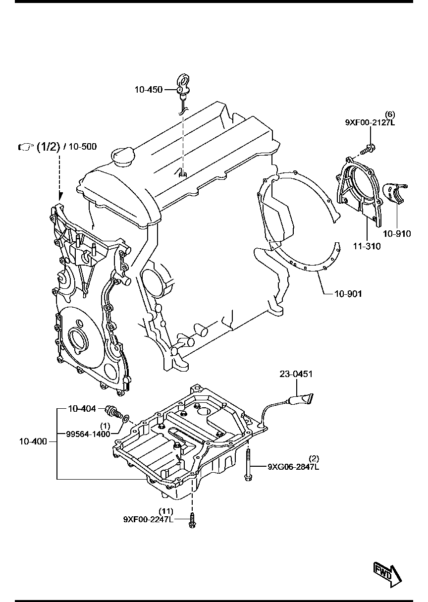 Oil Pan & Timing Cover