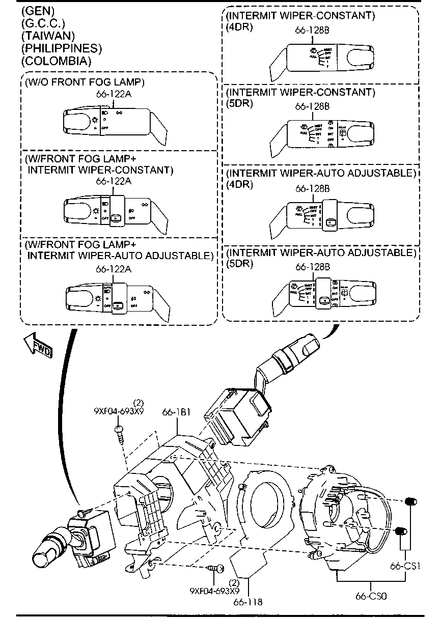 Combination Switch