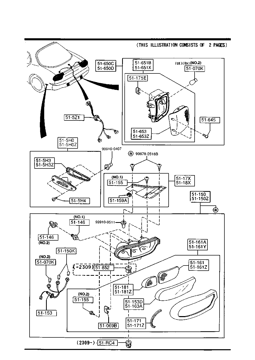 Rear Combination Lamps