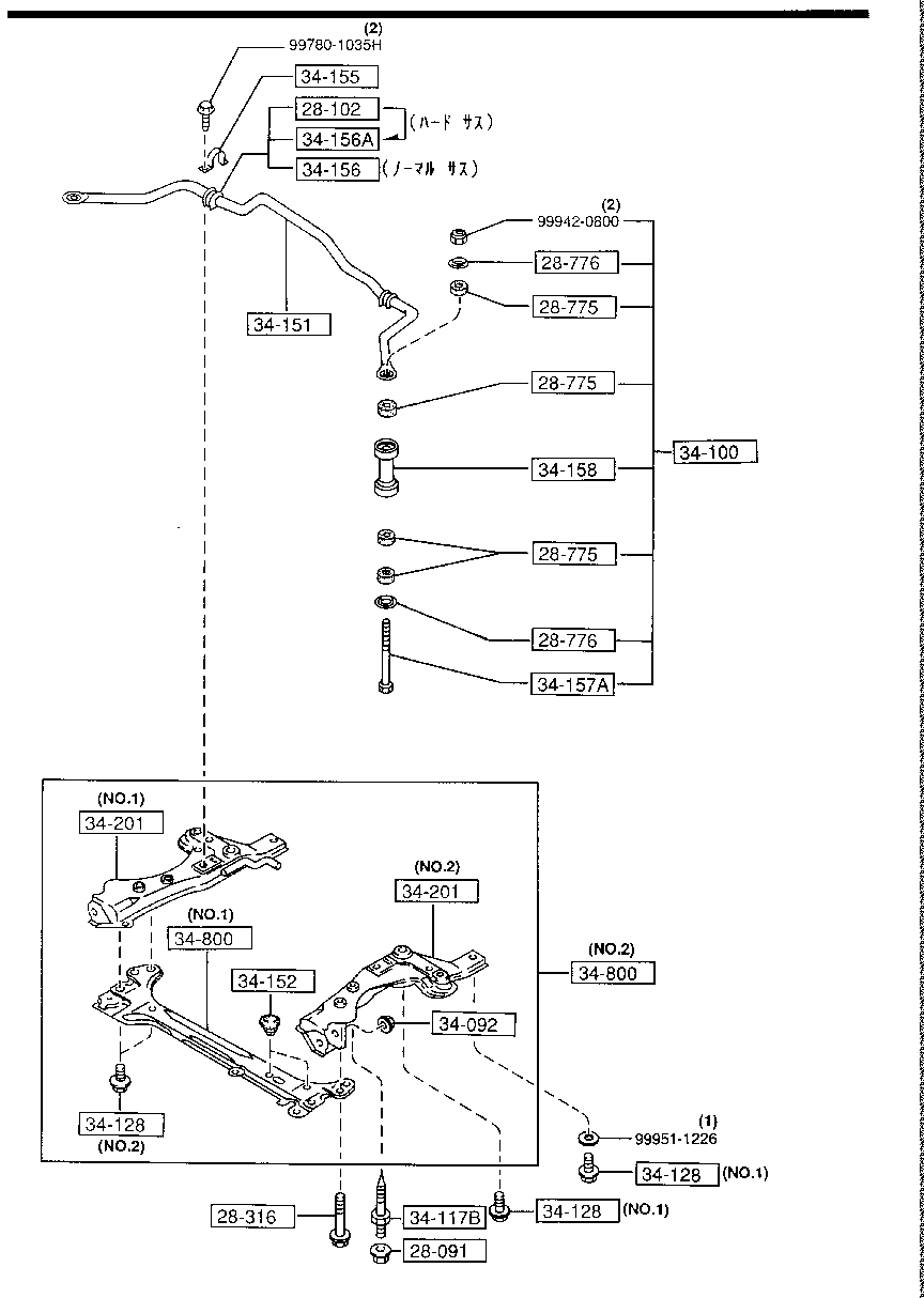 Crossmember & Stabilizer