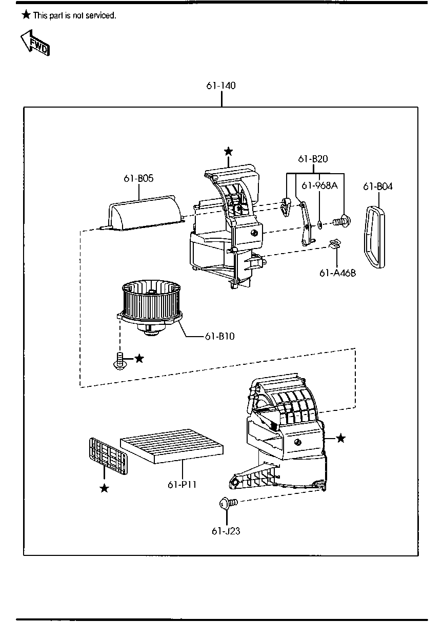 Heater Blower Components