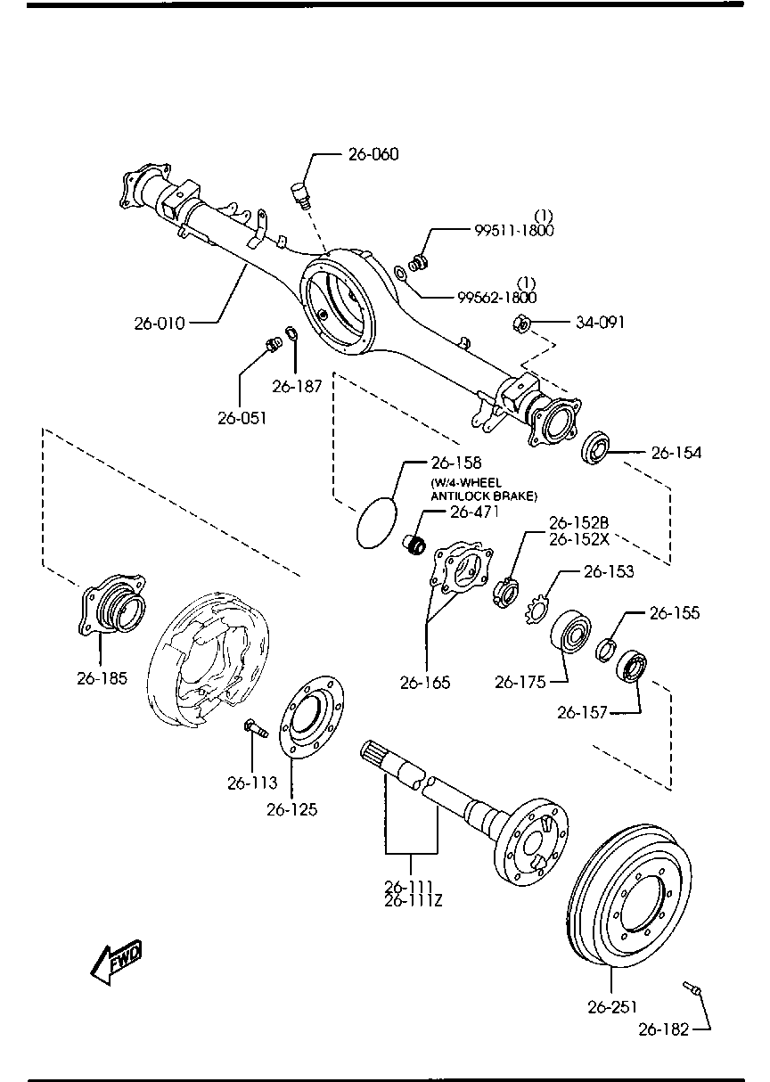 Rear Axle