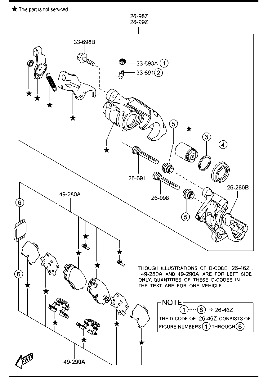 Rear Brake Mechanisms