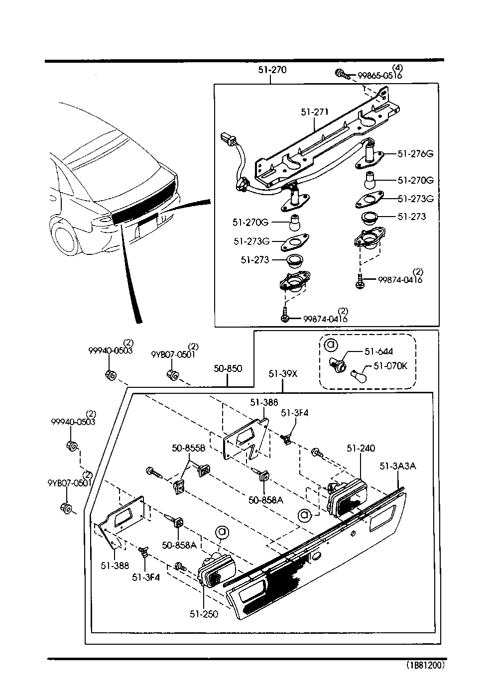 License Lamp & Rear Finisher