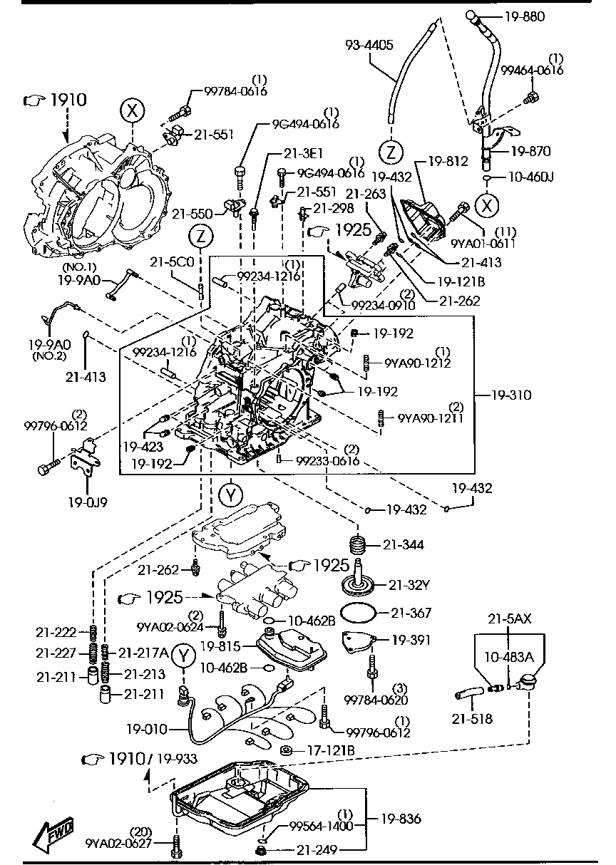 Transmission Case & Main Control System