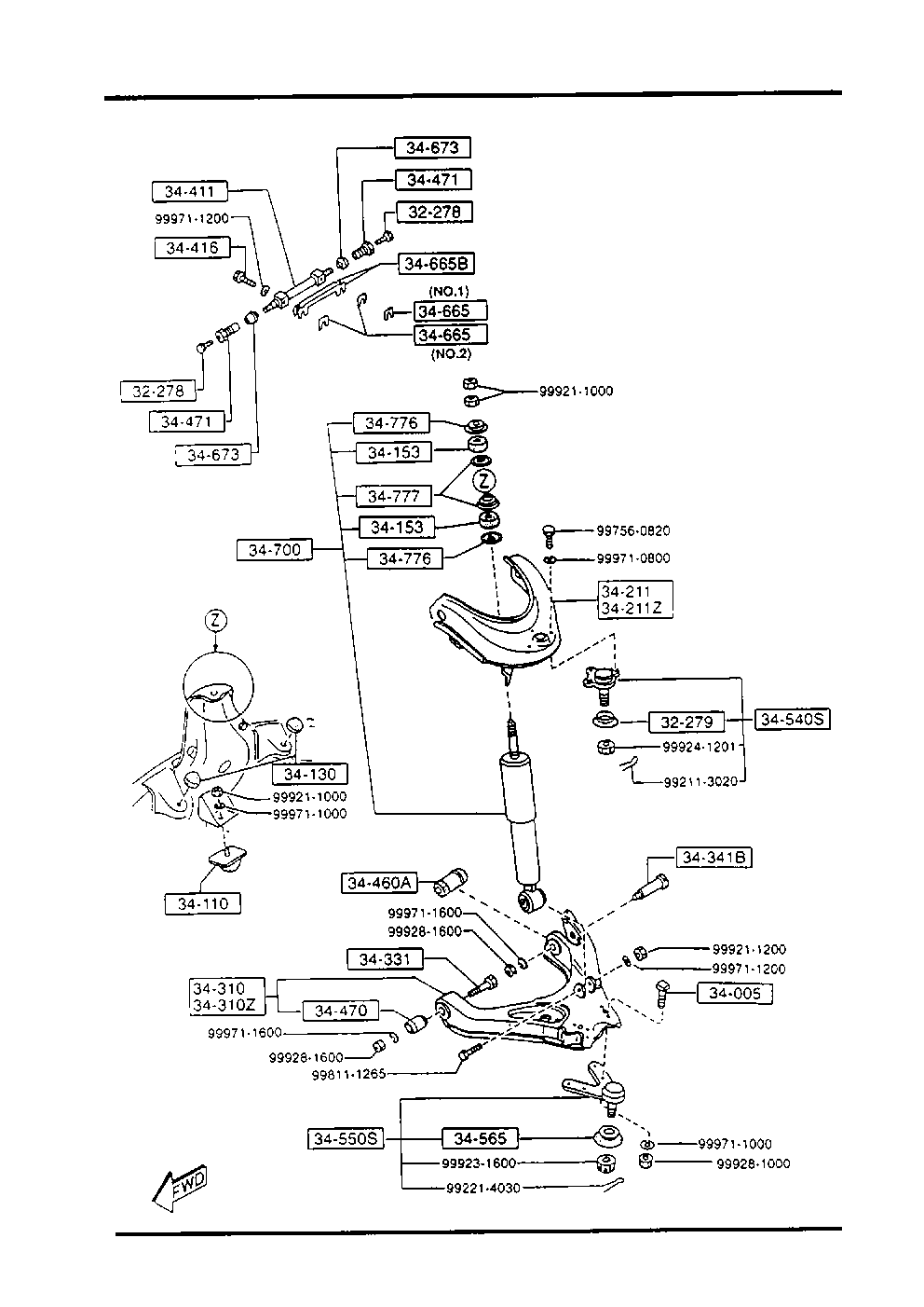 Front Suspension Mechanisms