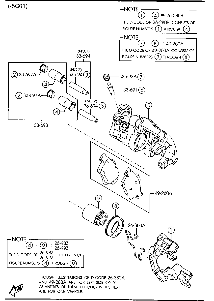 Rear Brake Mechanisms