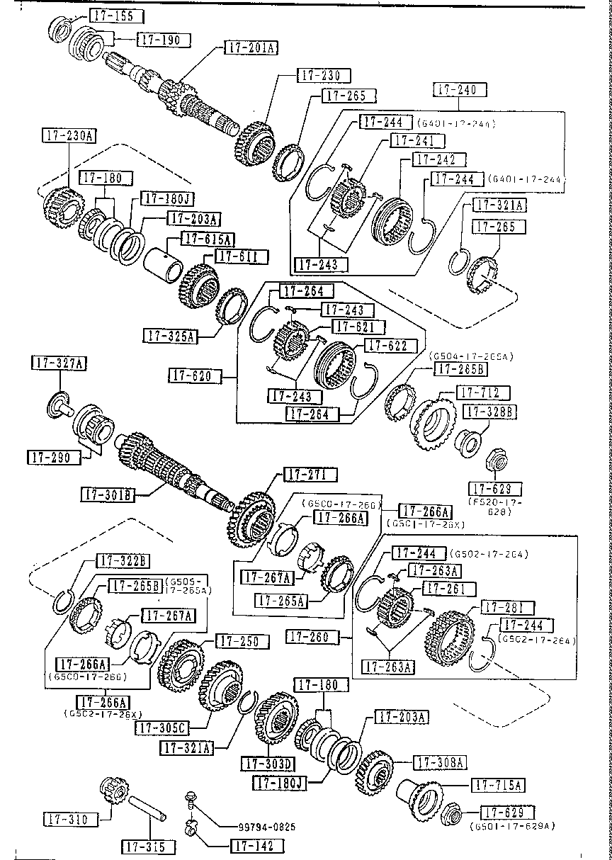 Manual Transmission Gears