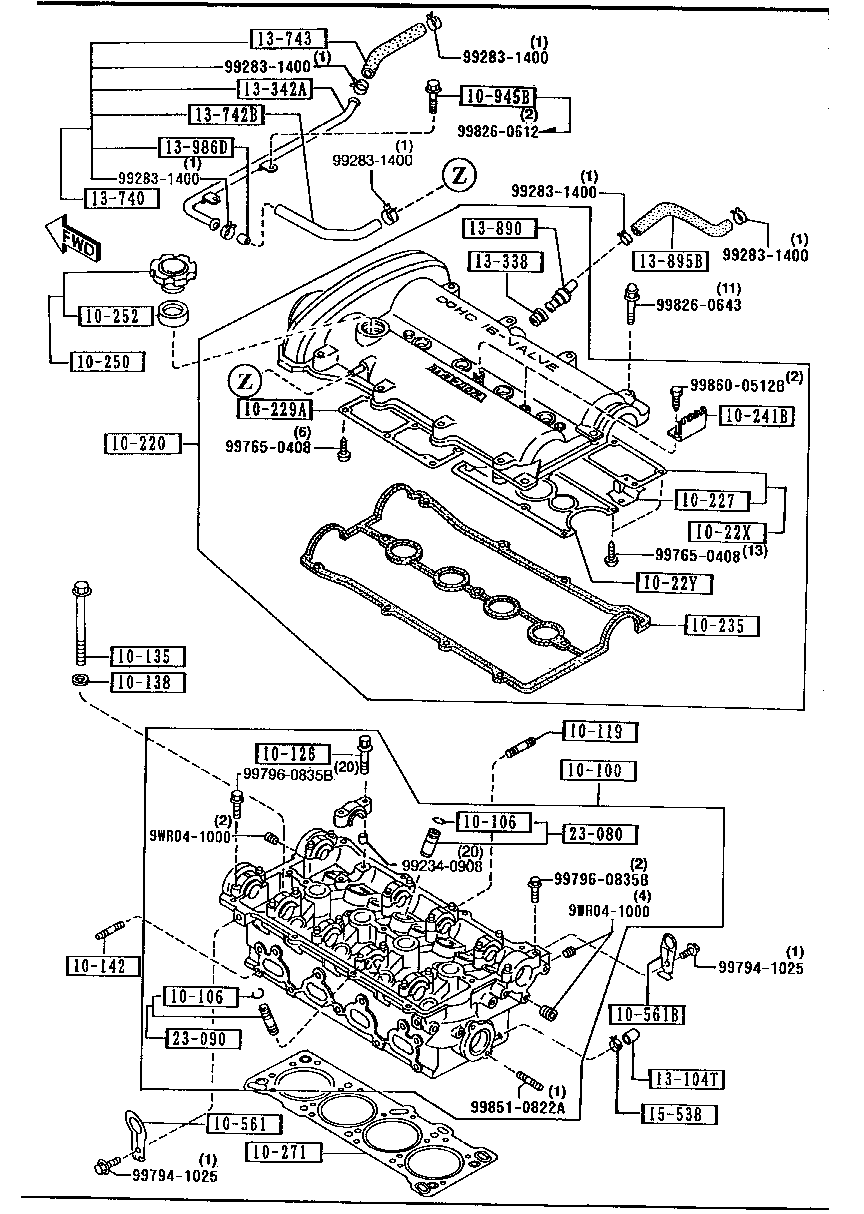 Cylinder Head & Cover