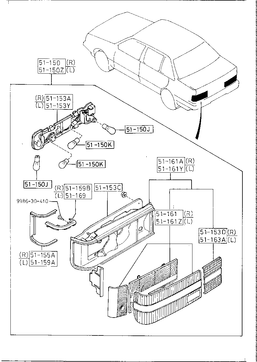 Rear Combination Lamps