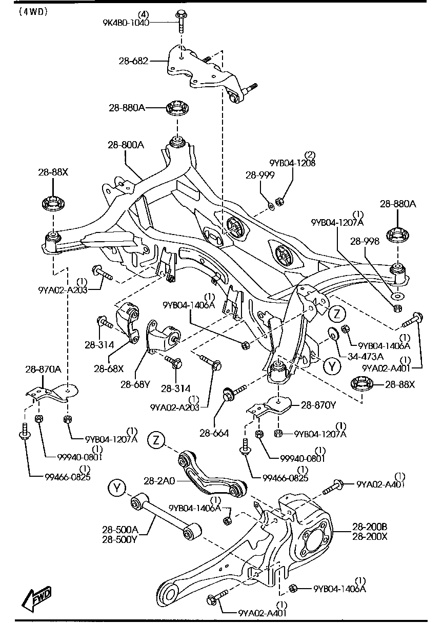 Rear Lower Arms