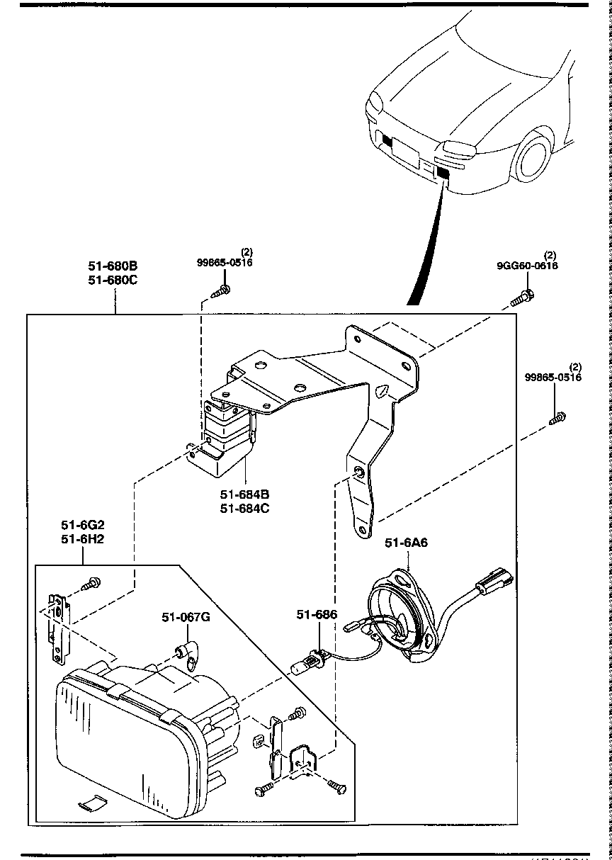 Front Combination Lamps