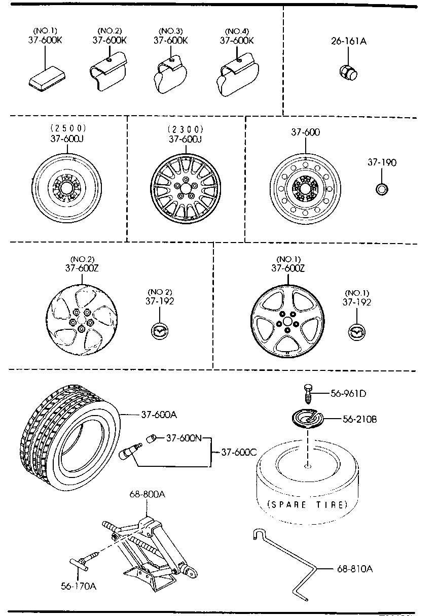 Disc Wheels Tires Jack