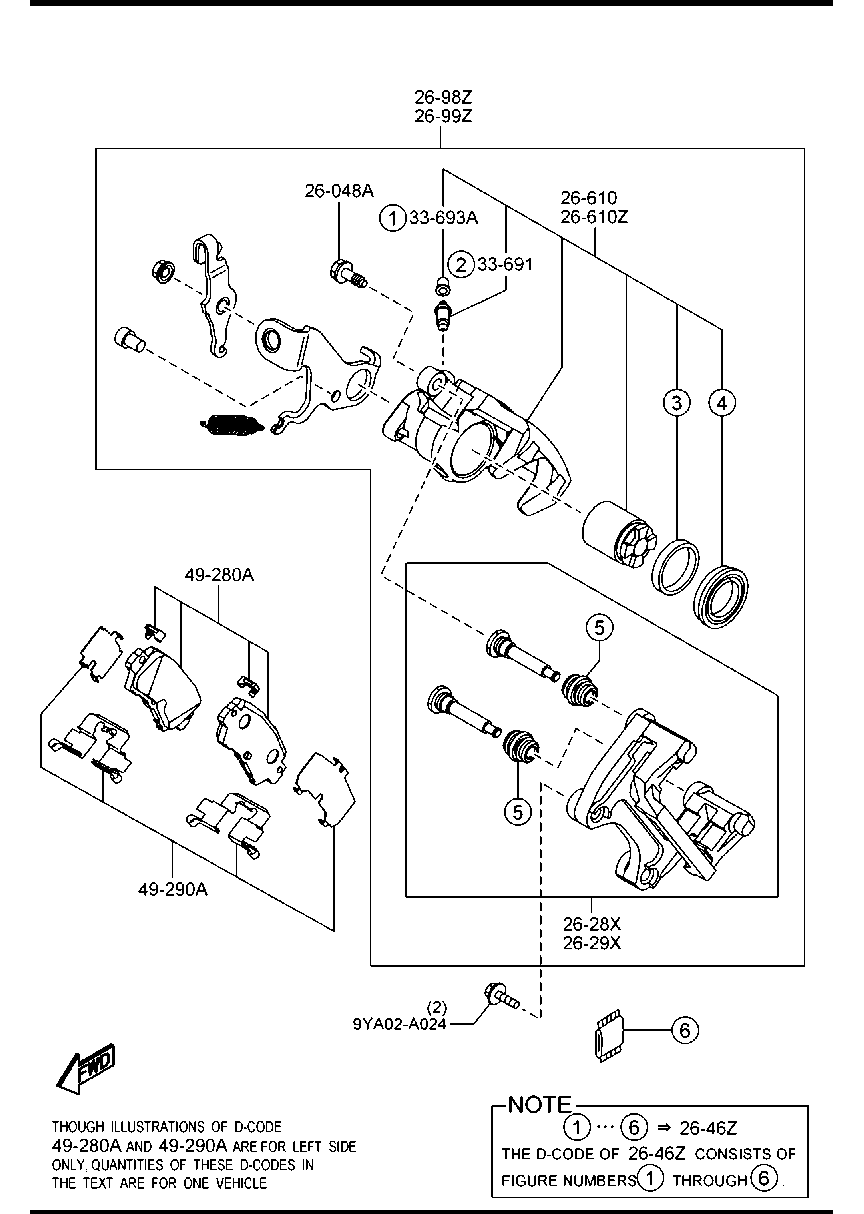 Rear Brake Mechanisms