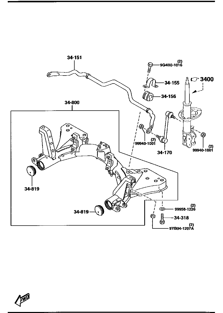 Crossmember & Stabilizer