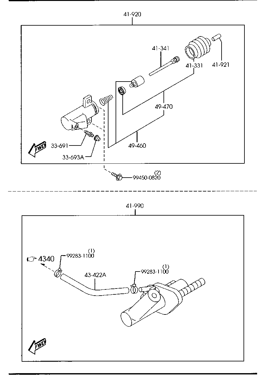 Manual Transmission Clutch Release & Master Cylinders