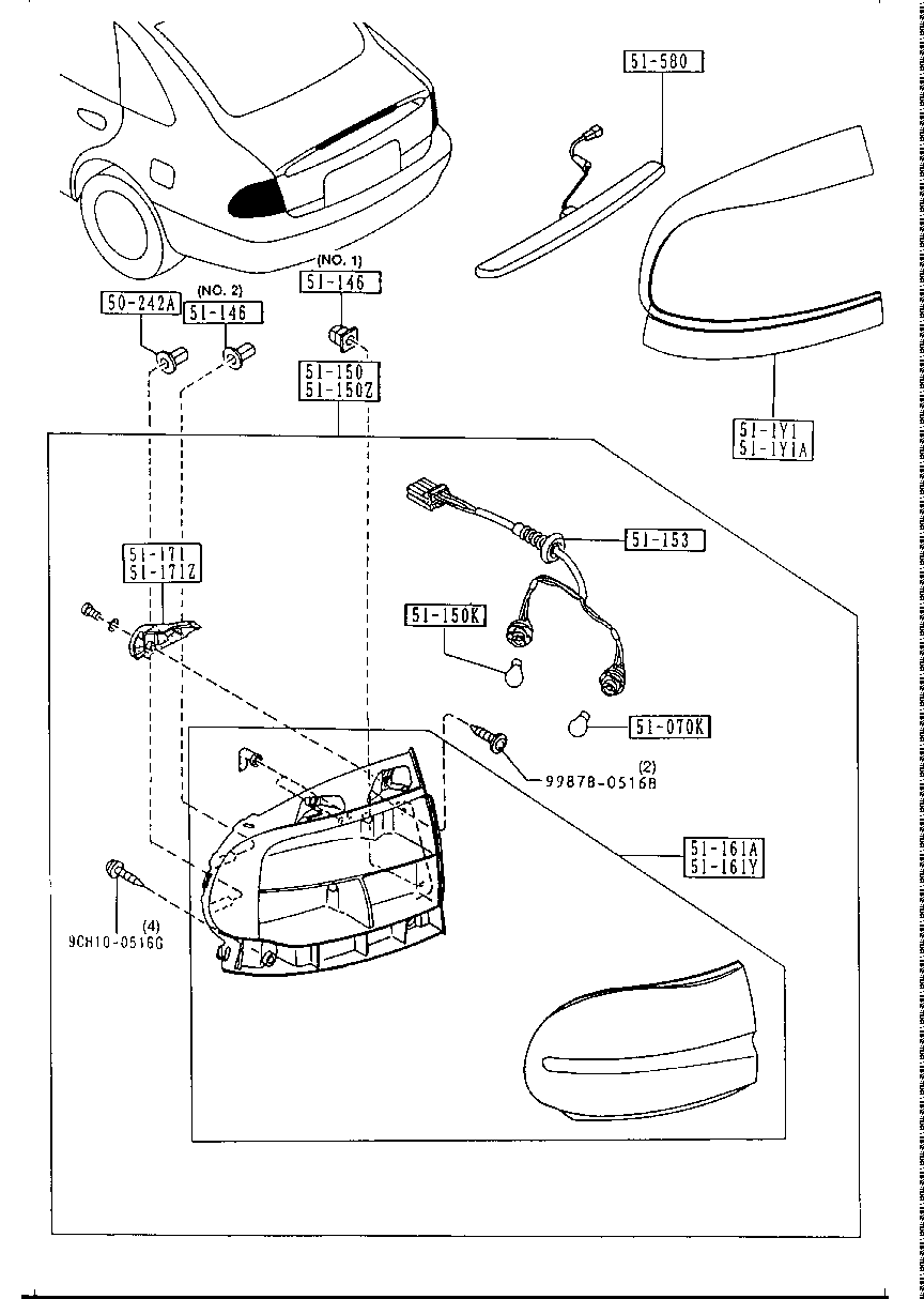 Rear Combination Lamps