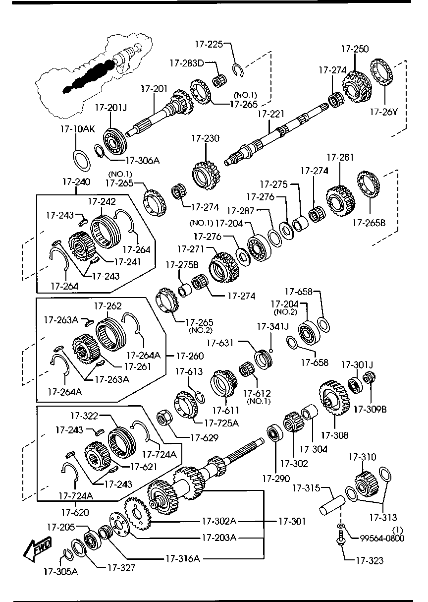 Manual Transmission Gears