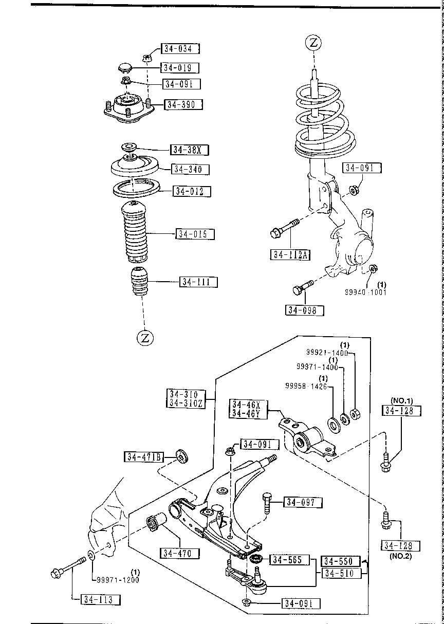 Front Suspension Mechanisms