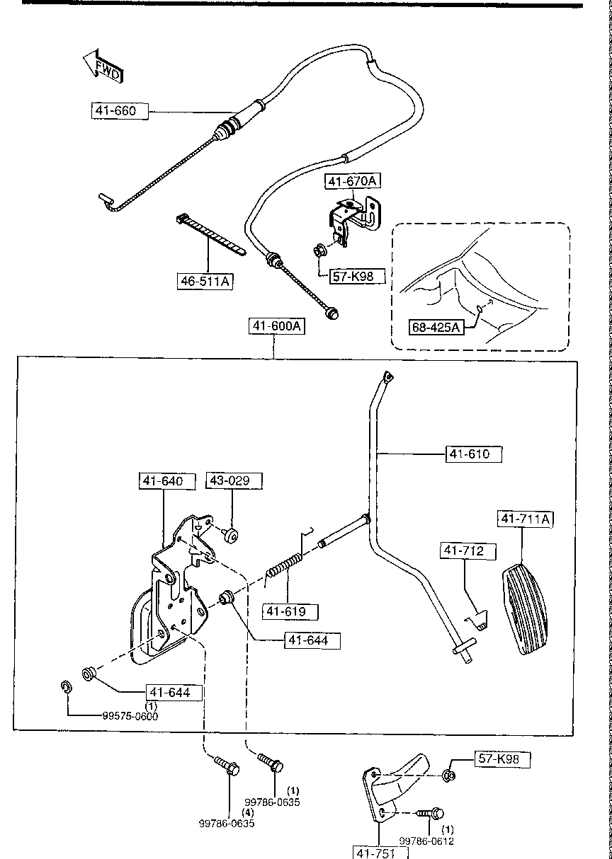 Sistema de control del acelerador