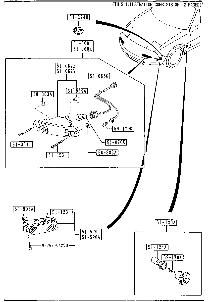 Front Combination Lamps