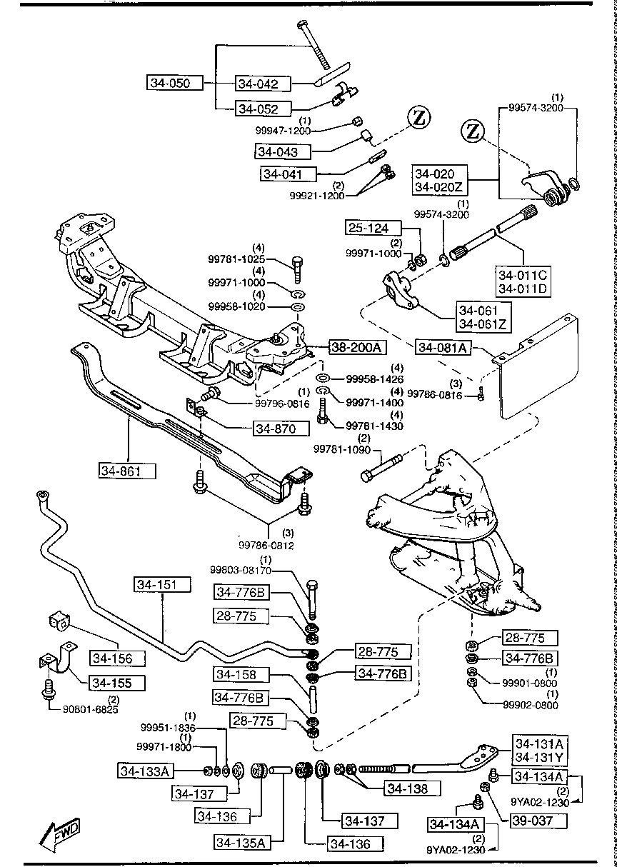 Crossmember & Stabilizer