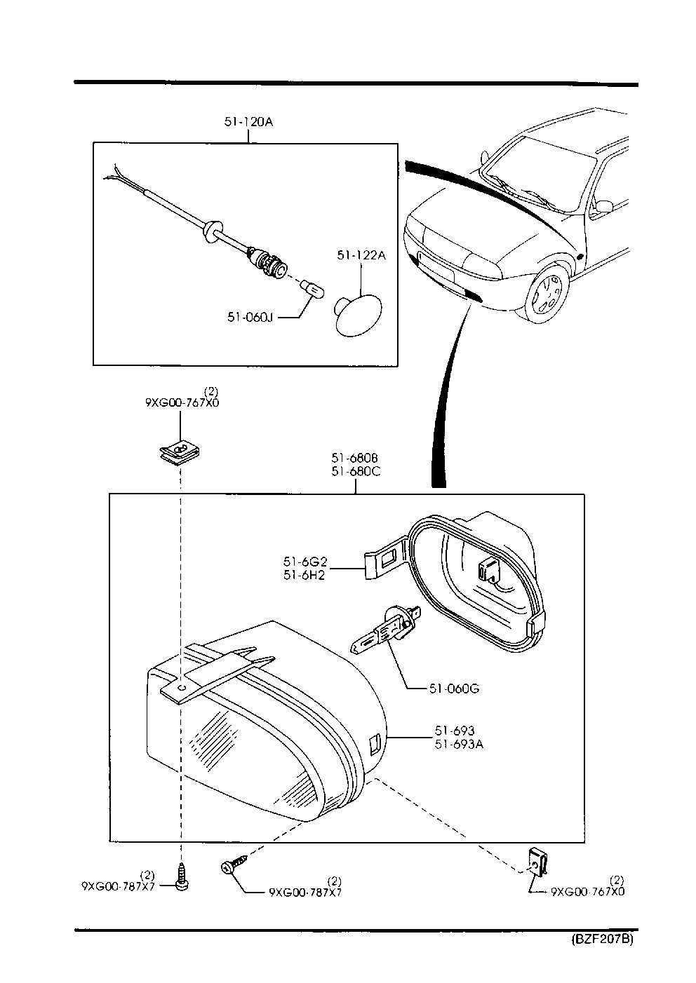 Front Combination Lamps