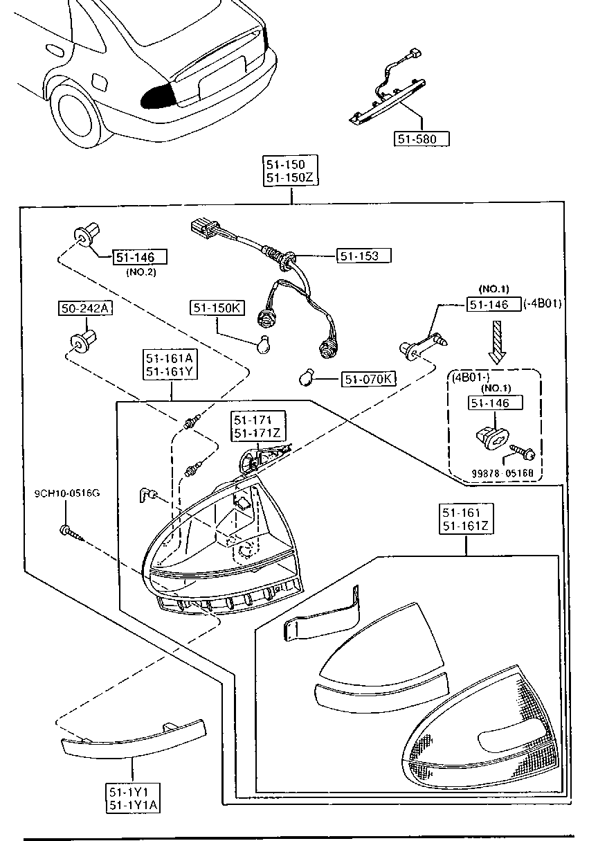 Rear Combination Lamps