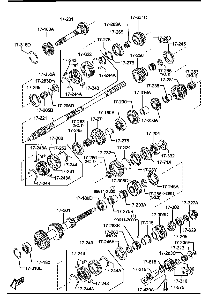 Manual Transmission Gears