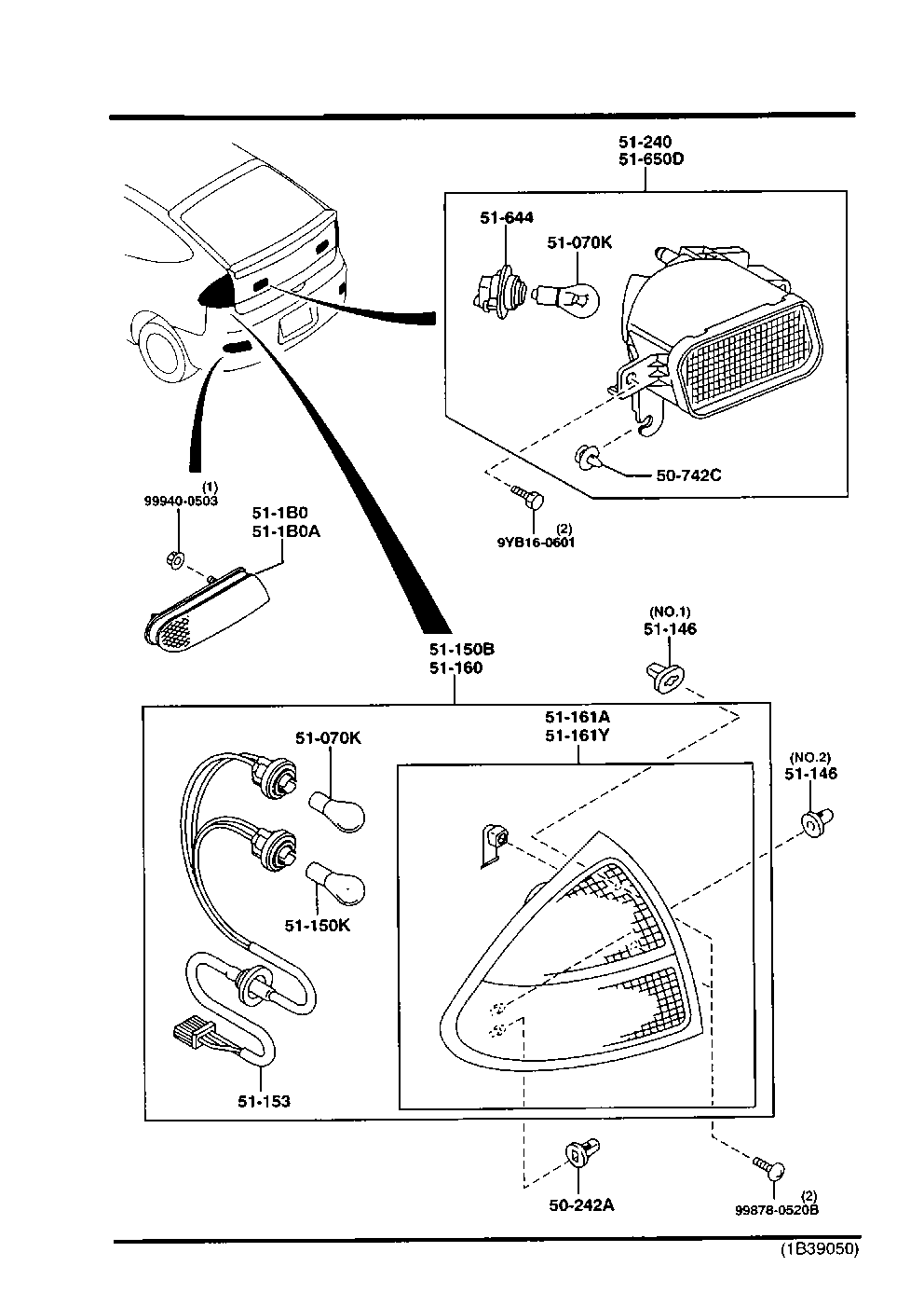 Rear Combination Lamps