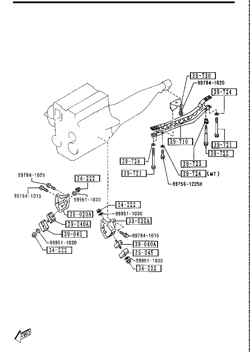 Engine & T/Mission Mountings