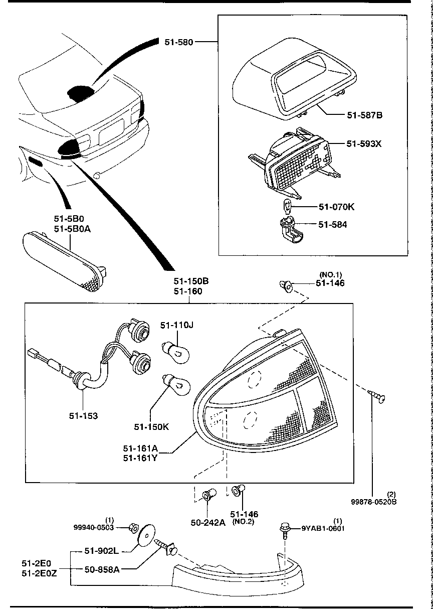 Rear Combination Lamps