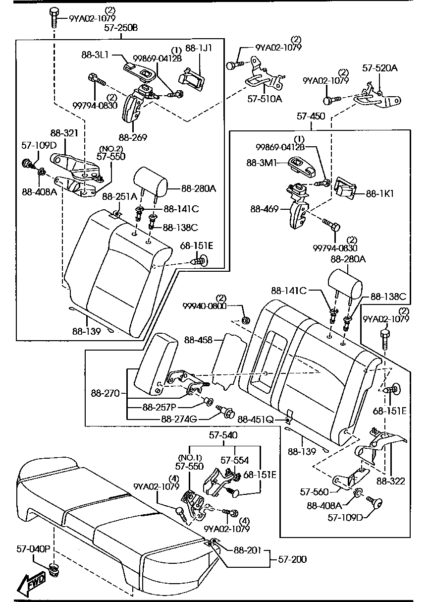 Rear Seats