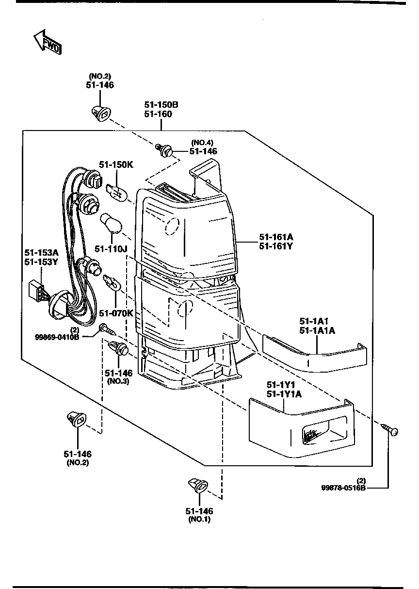 Rear Combination Lamps