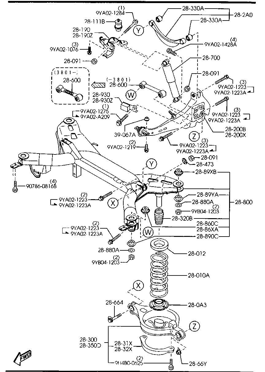 Rear Suspension Mechanisms