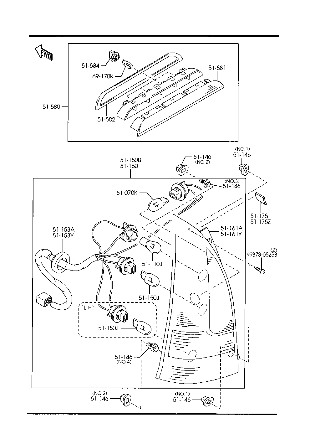 Rear Combination Lamps