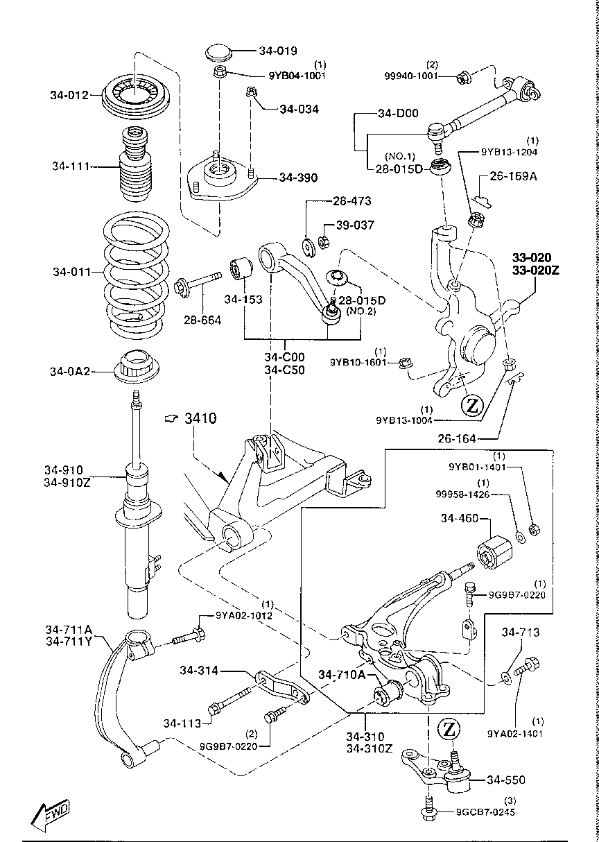 Front Suspension Mechanisms