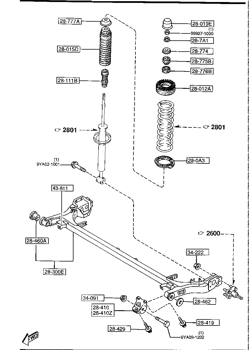 Rear Suspension Mechanisms