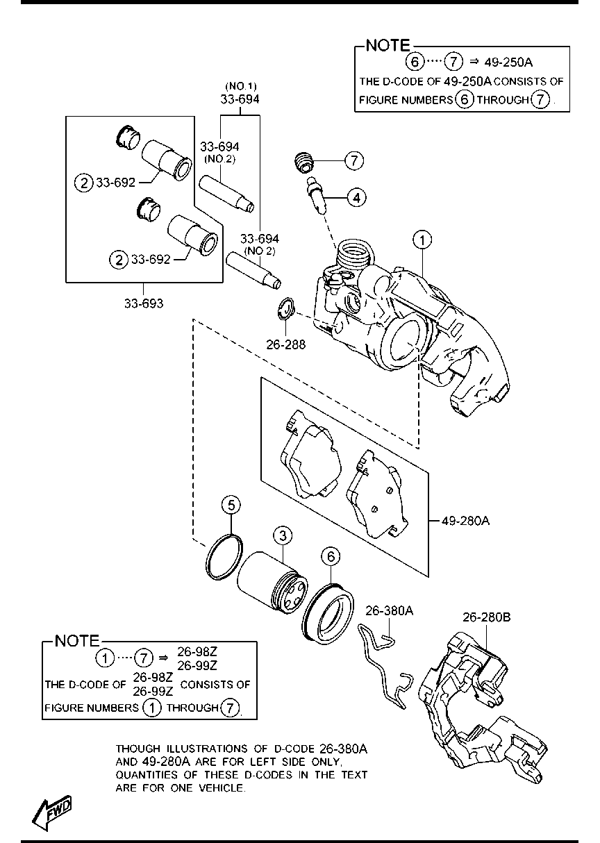 Rear Brake Mechanisms