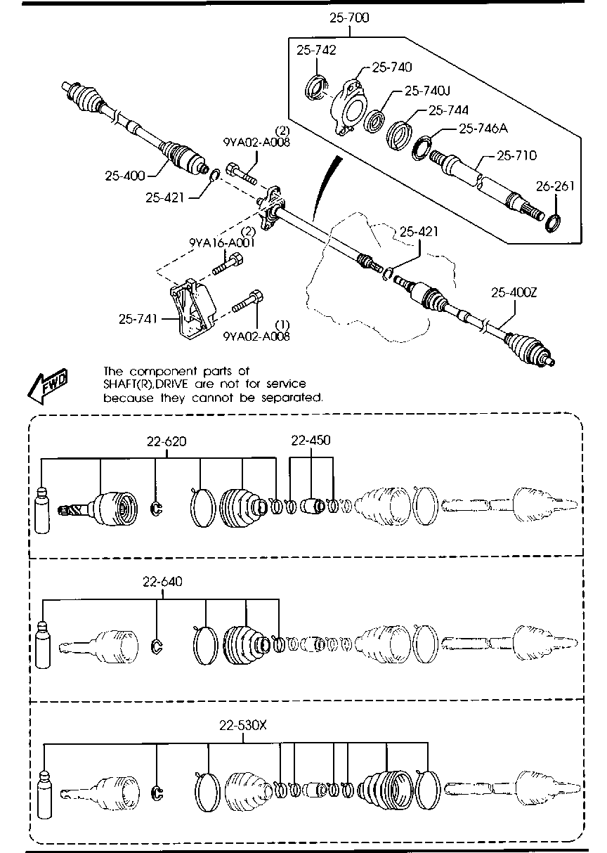 Front Drive Shafts