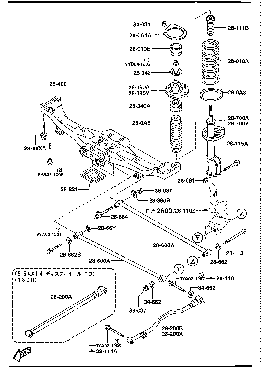 Rear Suspension Mechanisms