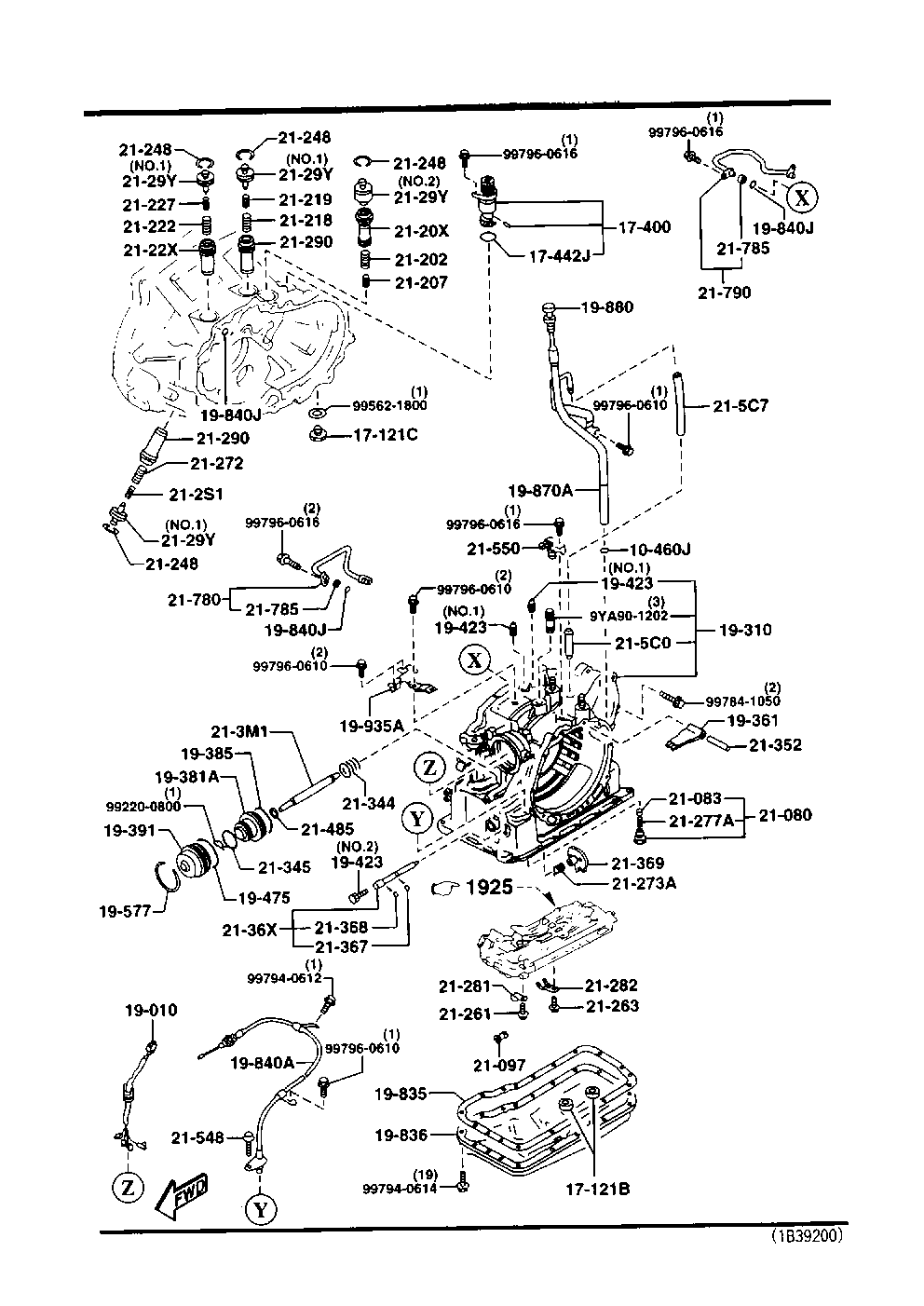 Transmission Case & Main Control System