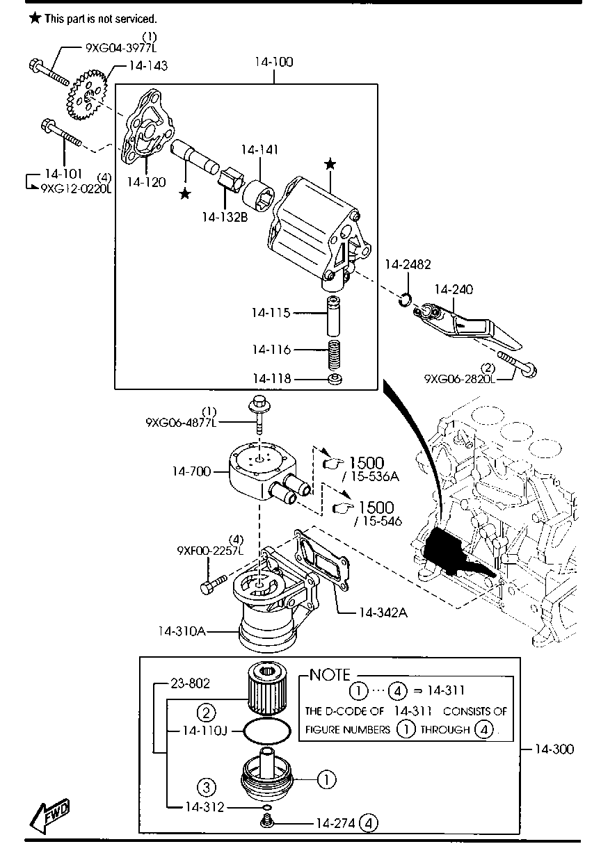 Oil Pump, Filter