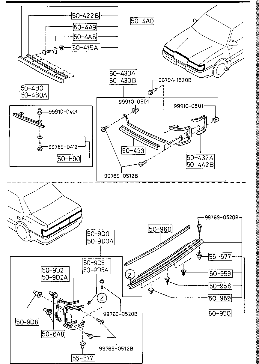 Body Mouldings